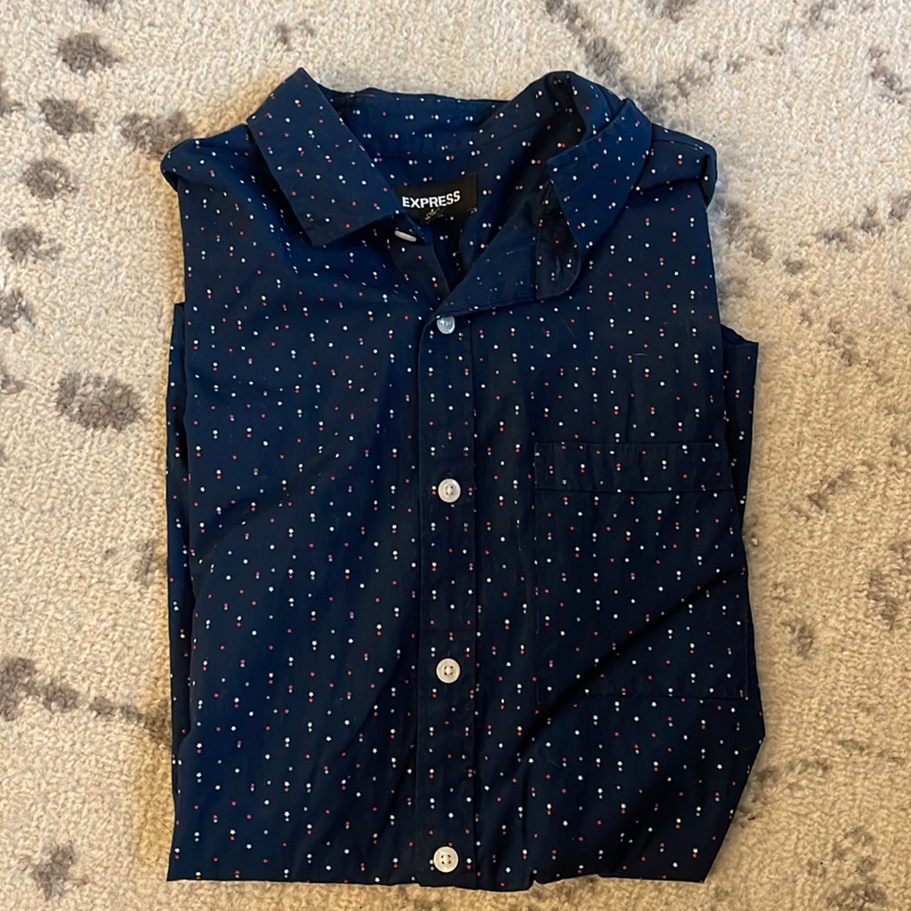 Express Button Up Tee